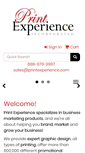 Mobile Screenshot of printexperience.com
